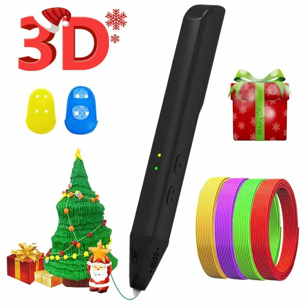 

Newest Children 3D Drawing Pen Support PCL/PLA Filament 1.75mm Explore Creation 3D Pens Low Temperature Safe To Beginner