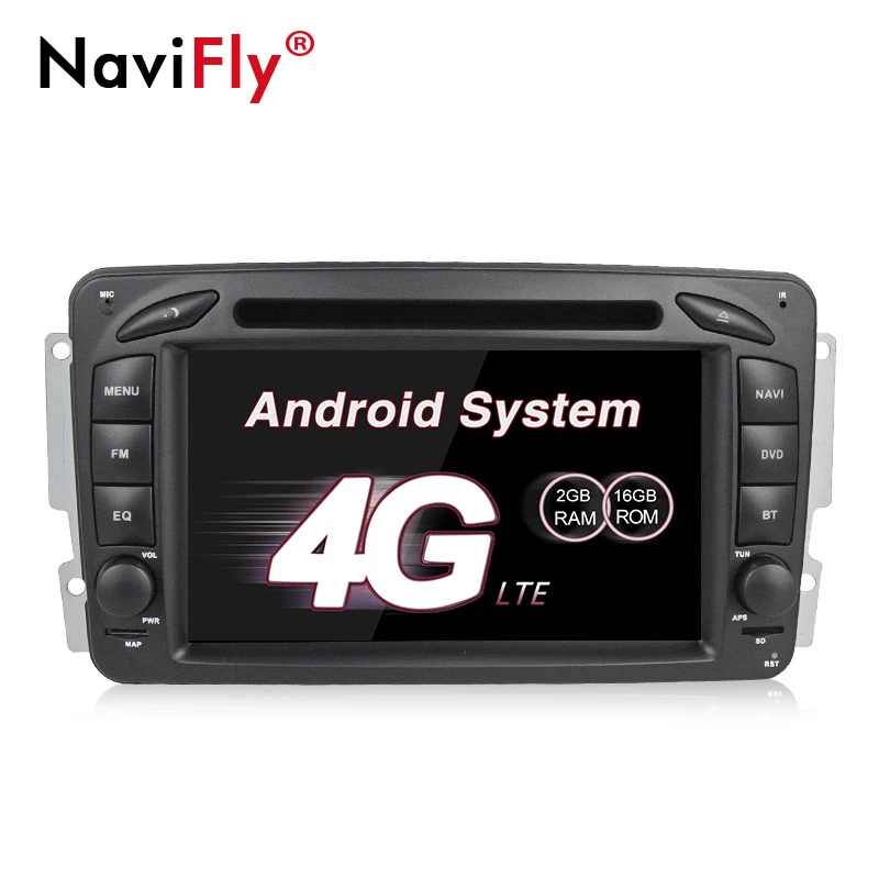

7" Android 7.1 Car DVD player radio audio For Mercedes Benz W209 W203 W168 ML W163 W463 Viano W639 Vito GPS Navi BT RDS 4G WIFI