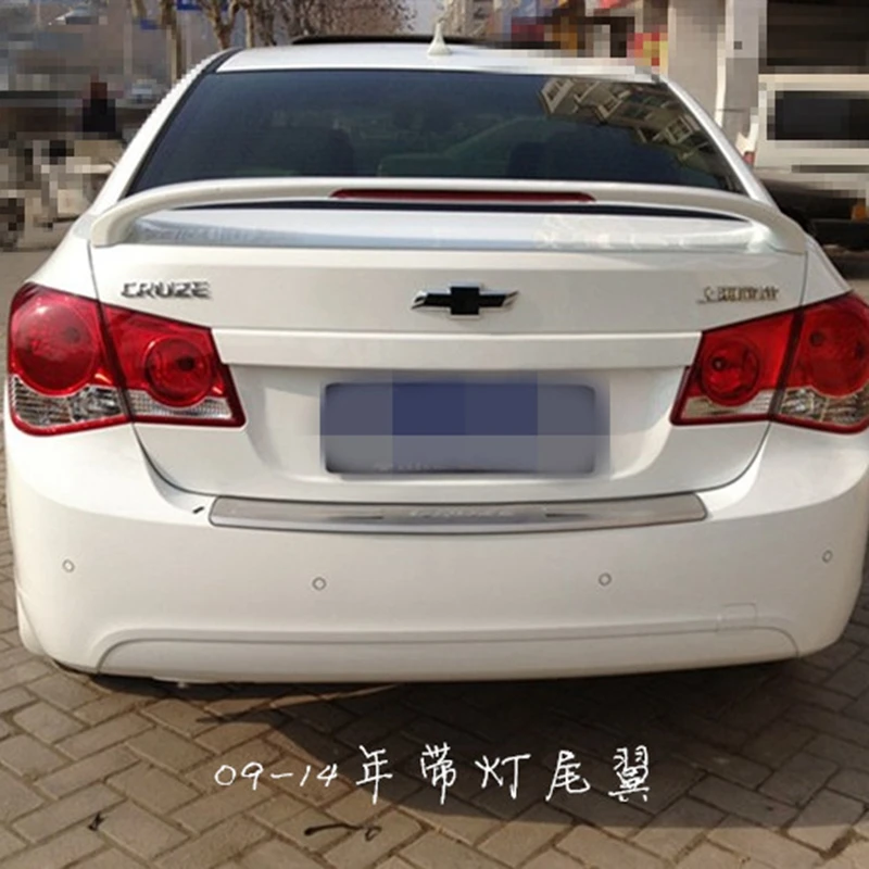 Спойлер для chevrolet спойлер cruze 2009 2014 высокого качества из АБС пластика автомобиля