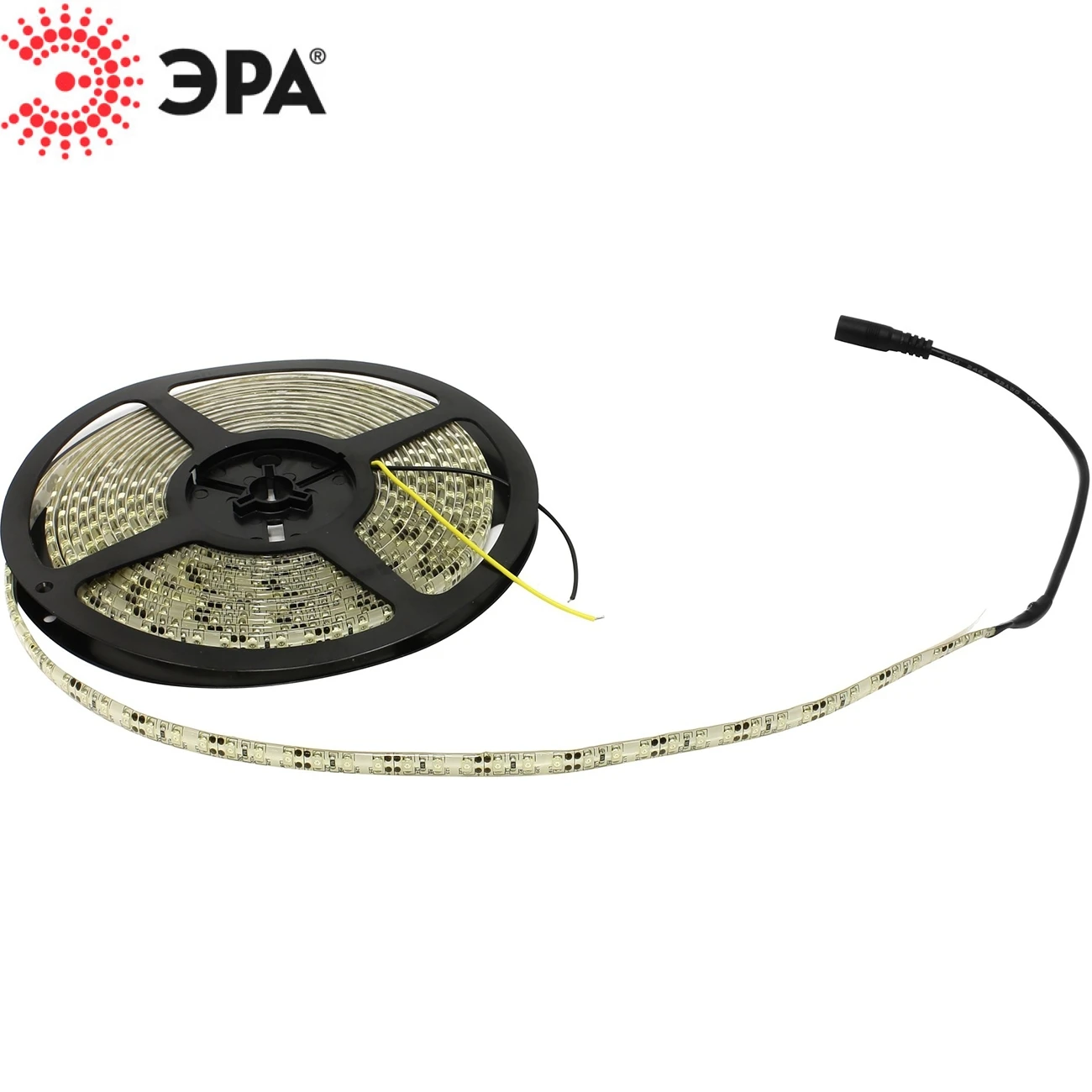 Светодиодная лента ЭРА LS3528-120LED-IP65-Y-5m (50, 5 метров, желтый свет)