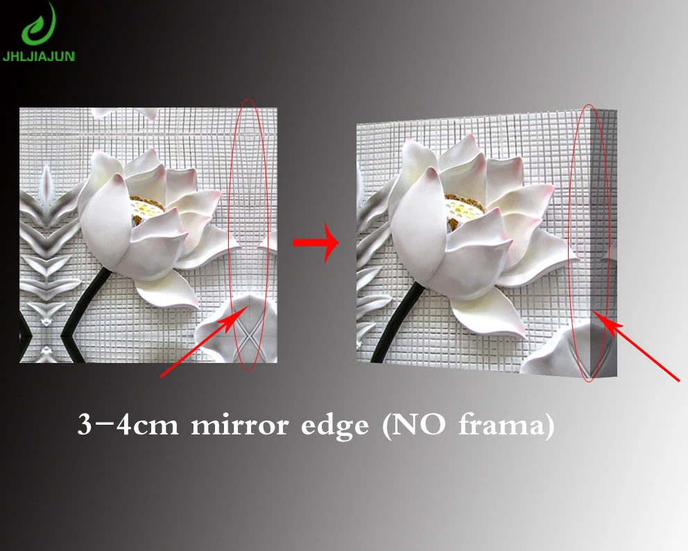 Картина модульная настенная живопись 3D Лотос Настенная картина для спальни холст постер, поп-арт цветы Куадрос декоративос HD печать