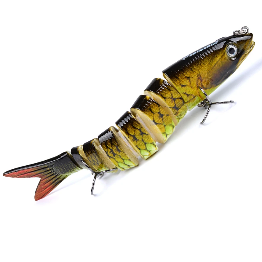 

13.28cm 19g Artificial Pike Muskie Fishing Lures Swimbait Fishing Accessory