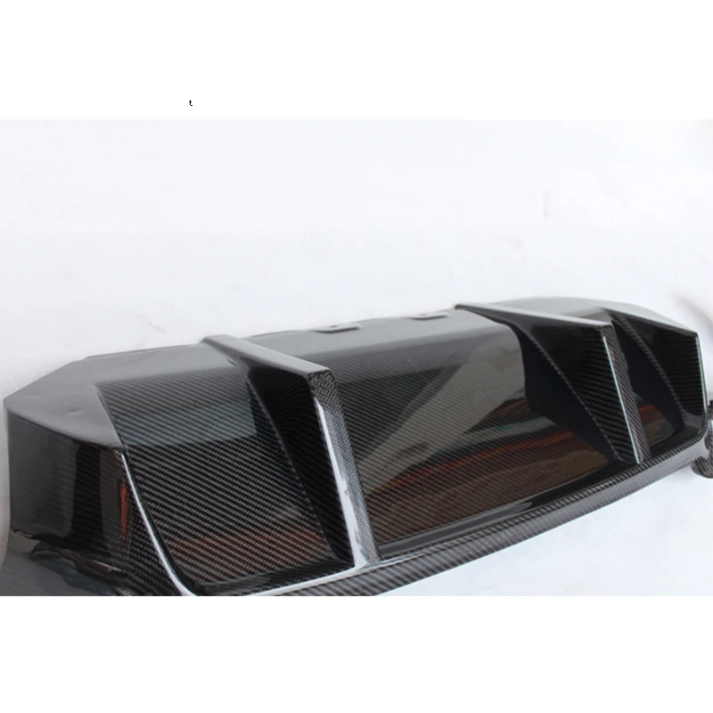 F10 M5 DTM Стиль углеродного волокна задний бампер для губ Диффузор для BMW F10 M5 бампер 2011- стайлинга автомобилей