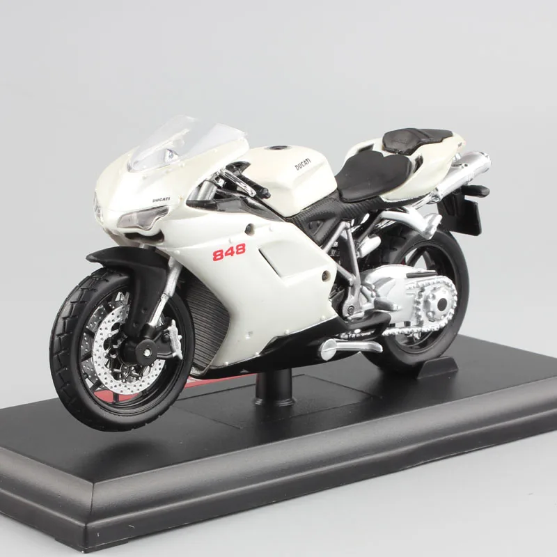 

Maisto 1:18 scale Children Superbike 848 EVO metal motorcycle race bike car Diecast model collection Toys Vehicles for kids 2017