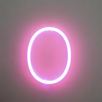 

New LED Letter Lights Light Up Plastic Letters Standing Hanging Pink Light Digital creative light home decoration accessory