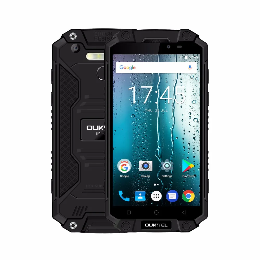 Oukitel K10000 Max IP68 Водонепроницаемый 4 г LTE Смартфон Android 7.0 MTK6753 Восьмиядерный 3 ГБ + 32