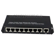 Инжектор poe 8-портовый коммутатор AP RJ45 Uplink/Свитч POE сети совместимых сетевые камеры и беспроводной AP Мощность IEEE 802.3af(15,4 Вт