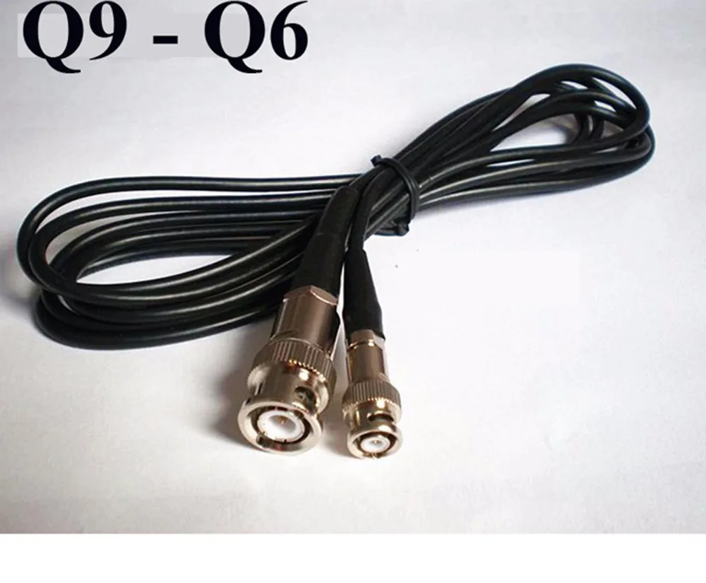 Cabo de Conexão para Ultrasonic Bnc para q6 Flaw Detector Conector Bnc Q9-q6