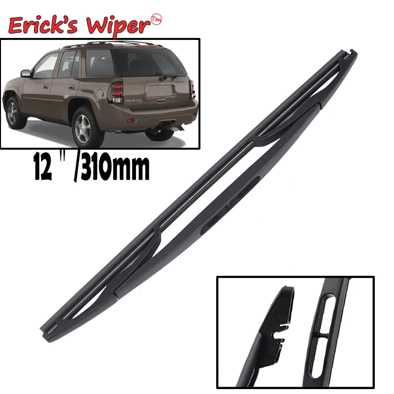

Erick's Wiper 12" Rear Wiper Blade For Chevrolet Trailblazer 2007 2008 2009 Windshield Windscreen Rear Window