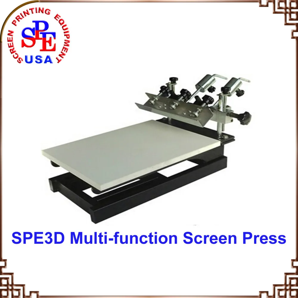 

SPE3D Multi-functional Screen Press screen printing machine screen press single color