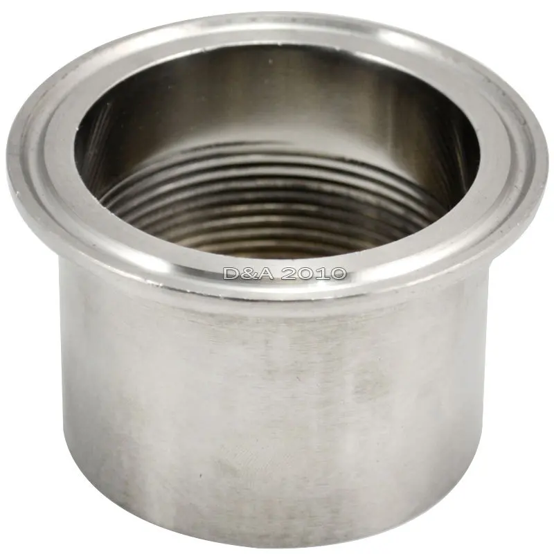 Buy 2" DN50 Sanitary Female Threaded Ferrule Pipe