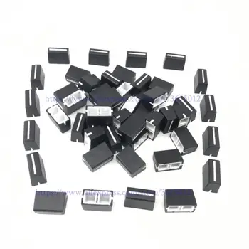 

100PCS black Color Faders Knob Cap Straight Slide Potentiometer Cap for Allen&Heath XONE: DB2 DB4 92 23C