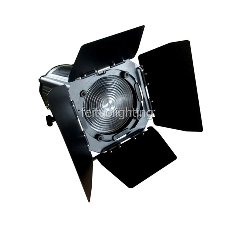 

4pcs Hot Sell Zoom Led Studio Fresnel Spotlight 150w/200w/300w Ww/Cw/2in1/3in1/4in1 With Manual /Auto Zoom Dmx Led Profile Light