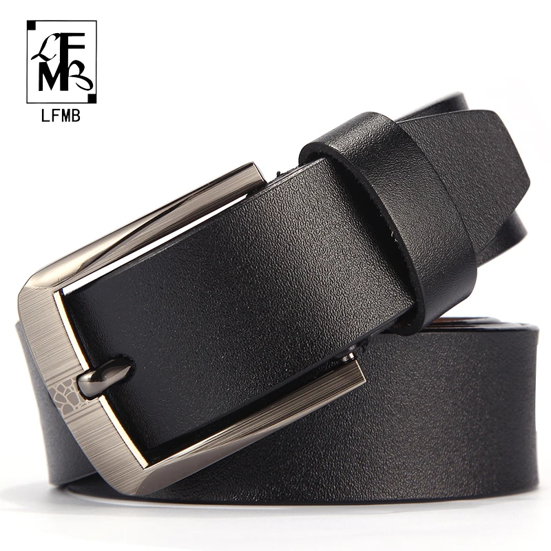 

[LFMB]leather men belt male genuine leather strap trousers male strap genuine leather belt men ceinture homme cuir veritable
