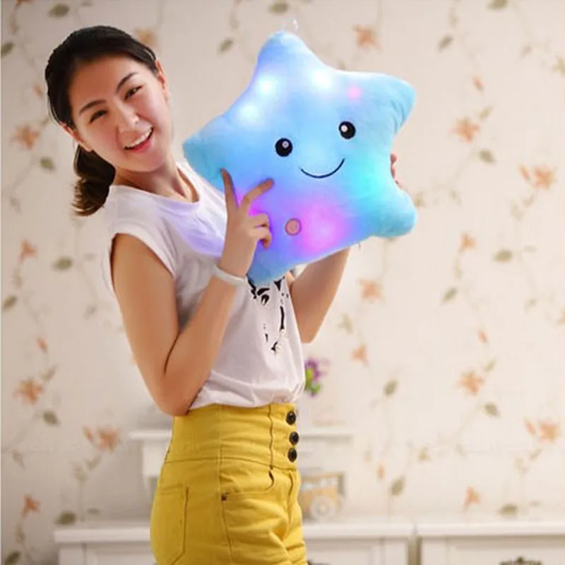 WM000300 8 LED Light Cartoon Plush Toys