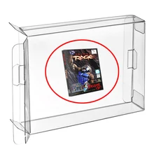 H 100 шт прозрачный чехол-накладка CIB протектор для Atari Jaguar CD диск коробка игры Картридж