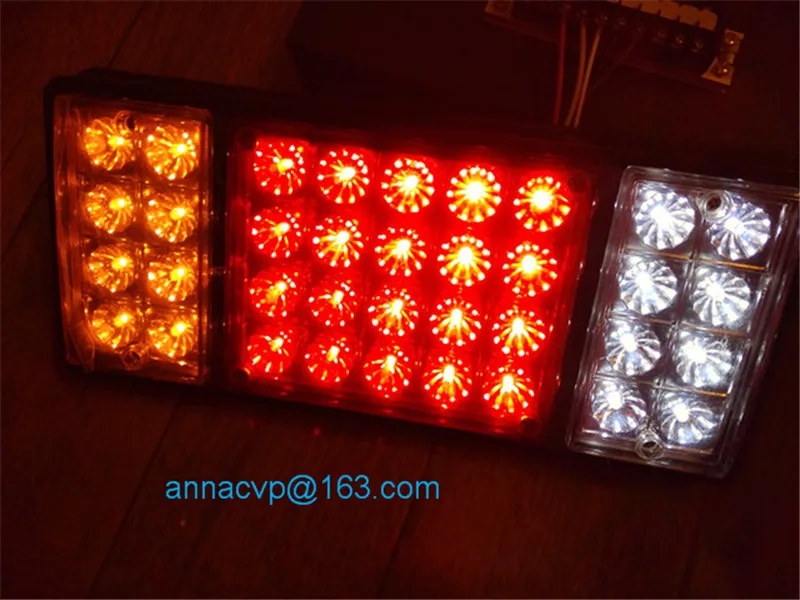 2x12 V 12LED Новая лодка грузовик прицеп Стоп задний стоп индикатор лампы Emark трейлер запчасти