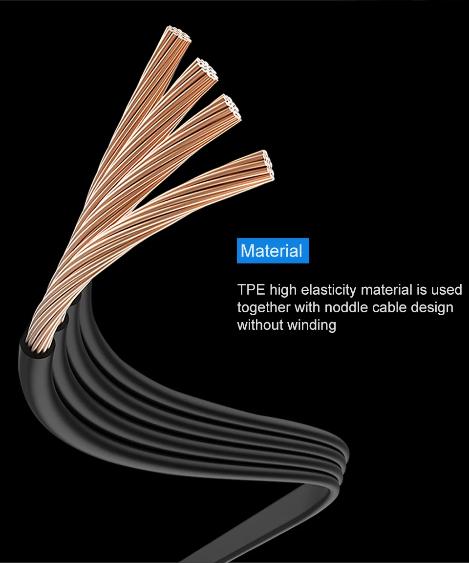 Elough повторное использование микро-usb кабель для samsung Xiaomi Android Быстрая зарядка USB данных телефон зарядное устройство Microusb reable DIY USB кабель