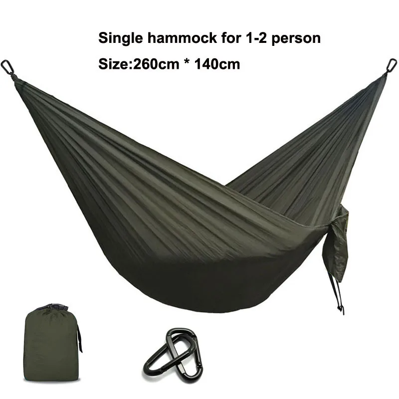 Camping Parachute Hammock Survival Garden Outdoor Furniture Leisure Sleeping Hamaca Travel Double Hammock 