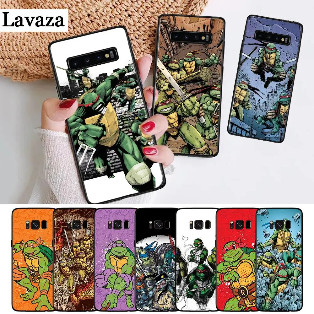 

Lavaza Teenage Mutant Ninja Turtles Silicone Case for Samsung S6 Edge S7 S8 Plus S9 S10 S10e Note 8 9 M10 M20 M30