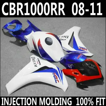 

7 Gifts fairings for HONDA cbr1000rr 2008 2009 2010 2011 fairings 08-11 brand new CBR 1000 RR fairing white blue red black