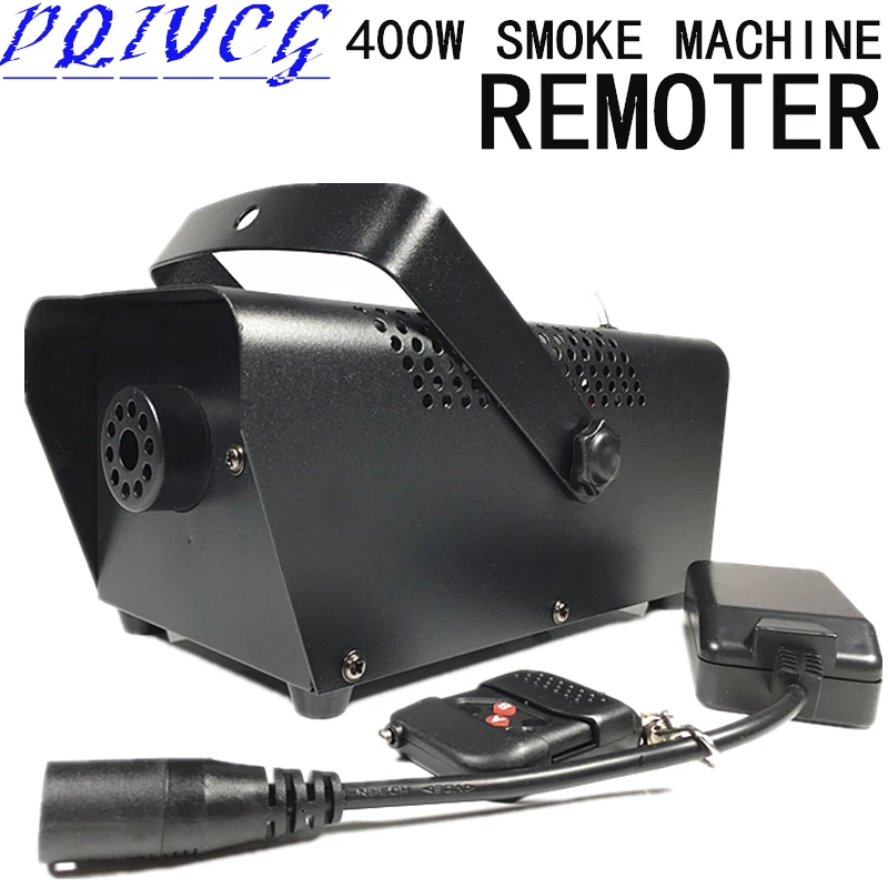 

Remote 400W Remote smoke machine, fog machine professional stage smoke ejector DJ equipment
