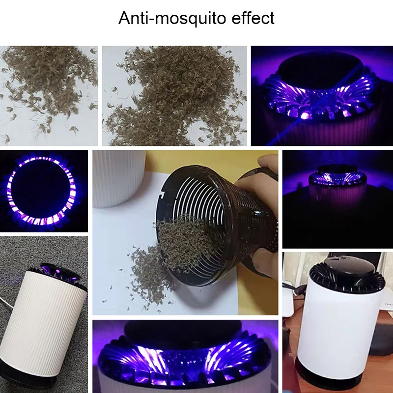 

USB Powered LED Photocatalyst Mosquito Dispeller with Trap Lamp for Home LKS99