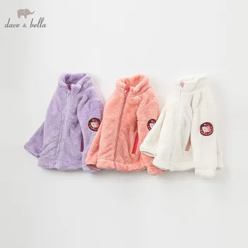 

DBK8362 dave bella winter kids girls jacket children fashion outerwear kids girls coat