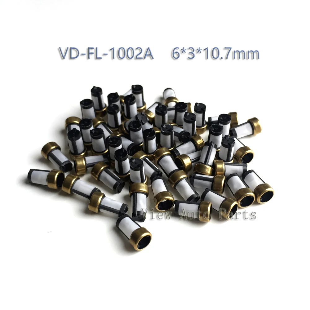 50pcs Fuel Injector Micro Basket Filter Fit for Chevrolet GMC car engine