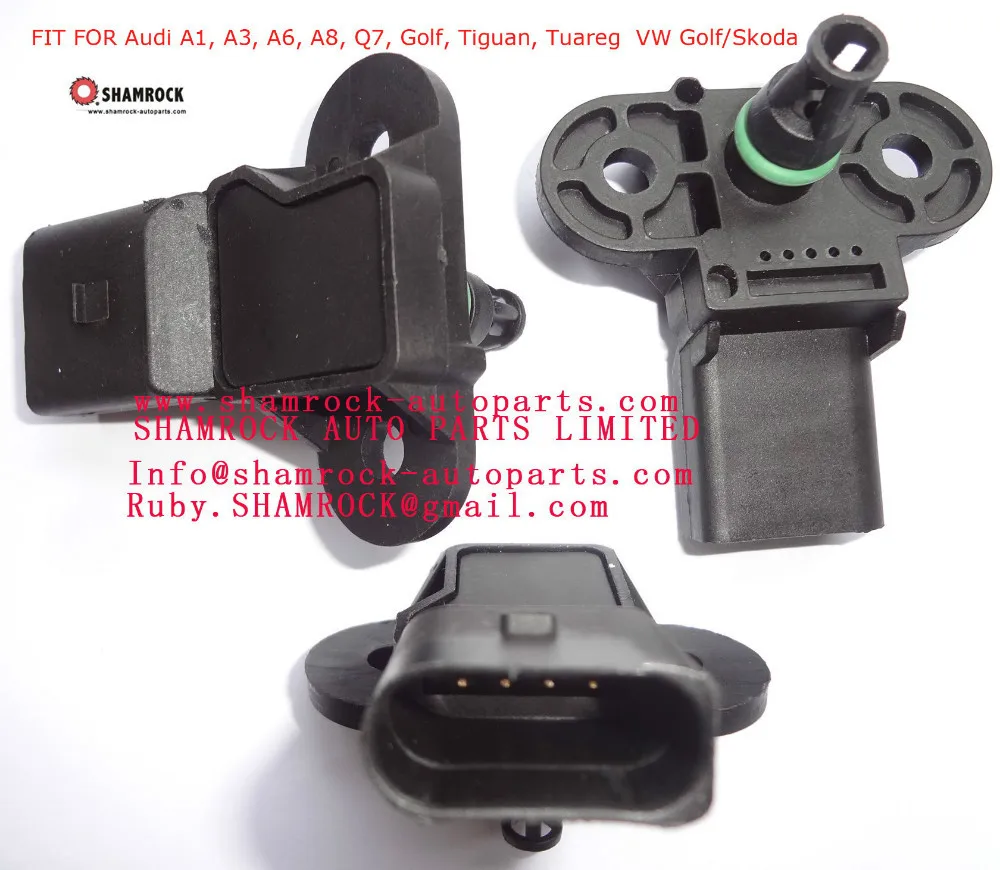 

Manifold Absolute Pressure MAP Sensor 0261230081 / 0 261 230 081 / 036 906 051 G / 036906051G connector 4pins