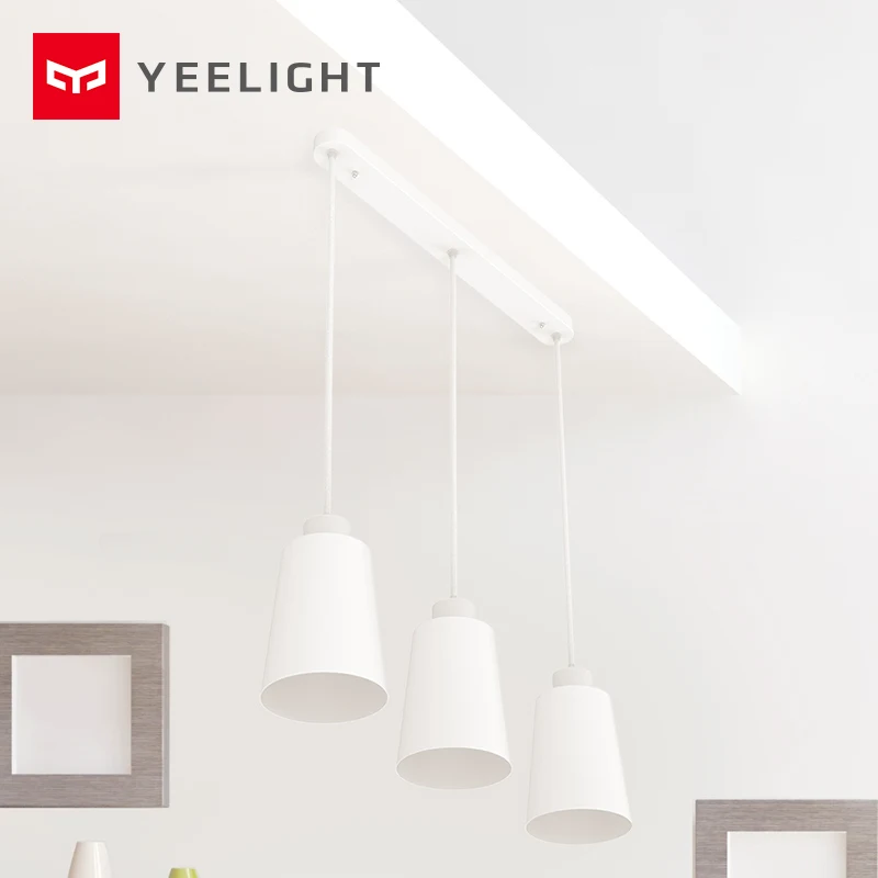  Original xiaomi Mijia Yeelight chandelier  E27 screw mouthwork with Yeelight blub For xiaomi smart 