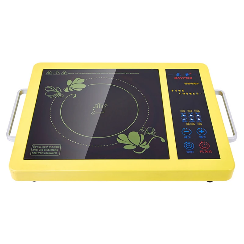 Intelligent Electric Hob Induction Cooker Electric Ceramic Stove Frying Machine Touch Furnace Light Wave Furnace 220V