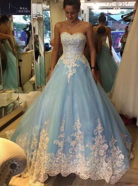 Custom-Made-Blue-Wedding-Dress-Sweetheart-A-Line-Ivory-Lace-Appliques-Vestido-de-Noiva-Bridal-Gowns.jpg_640x640