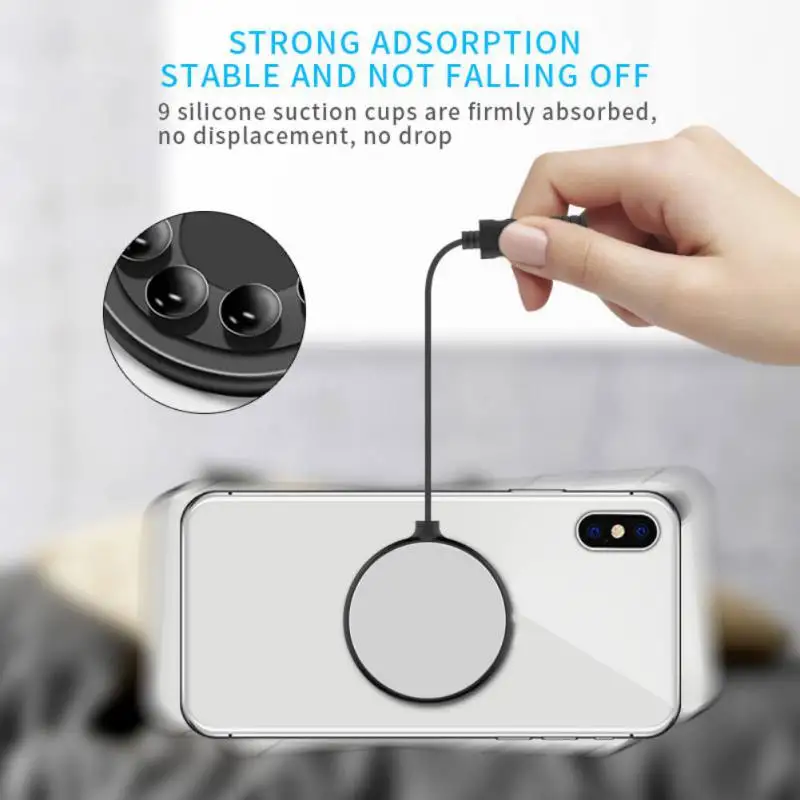 Newest Octopus Suction Cup Wireless Charger For iPhone Xs