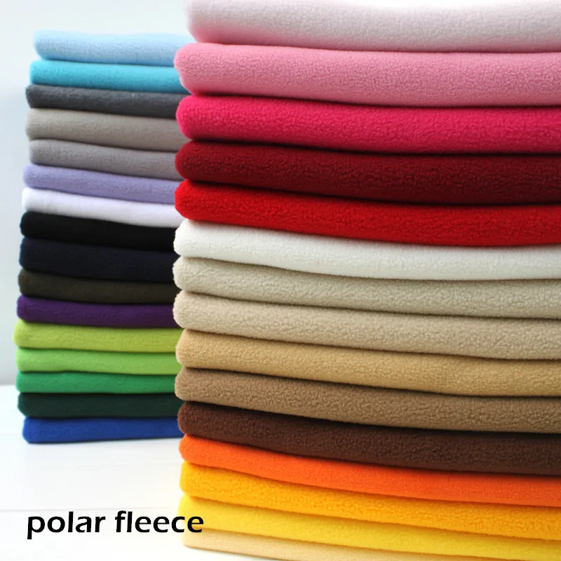 POLAR FLEECE fabric 100 polyester yarn short plush fleece antipilling