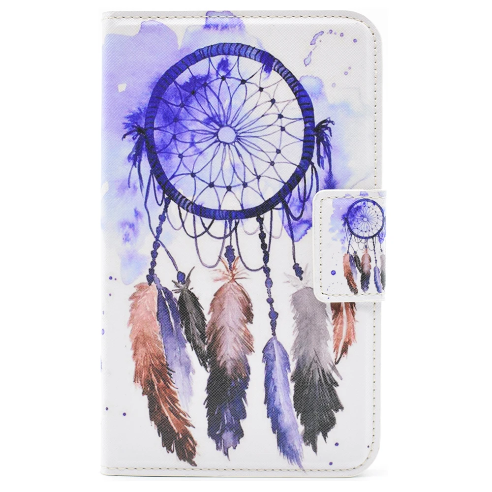 

Ultra Slim Cartoon Print Stand Case Inner Soft Silicone TPU Protective Shell Cover For Samsung Galaxy Tab A 7.0 T280 T280N T285