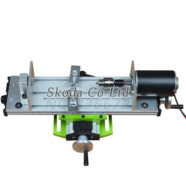 whole set mini multifunction Lathe Milling Machine Bench drill Vise