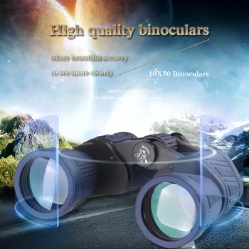 

Military 10x50 Portable Russian Binoculars Professional Hunting Telescope Zoom High Quality Vision No Infrared Plastic
