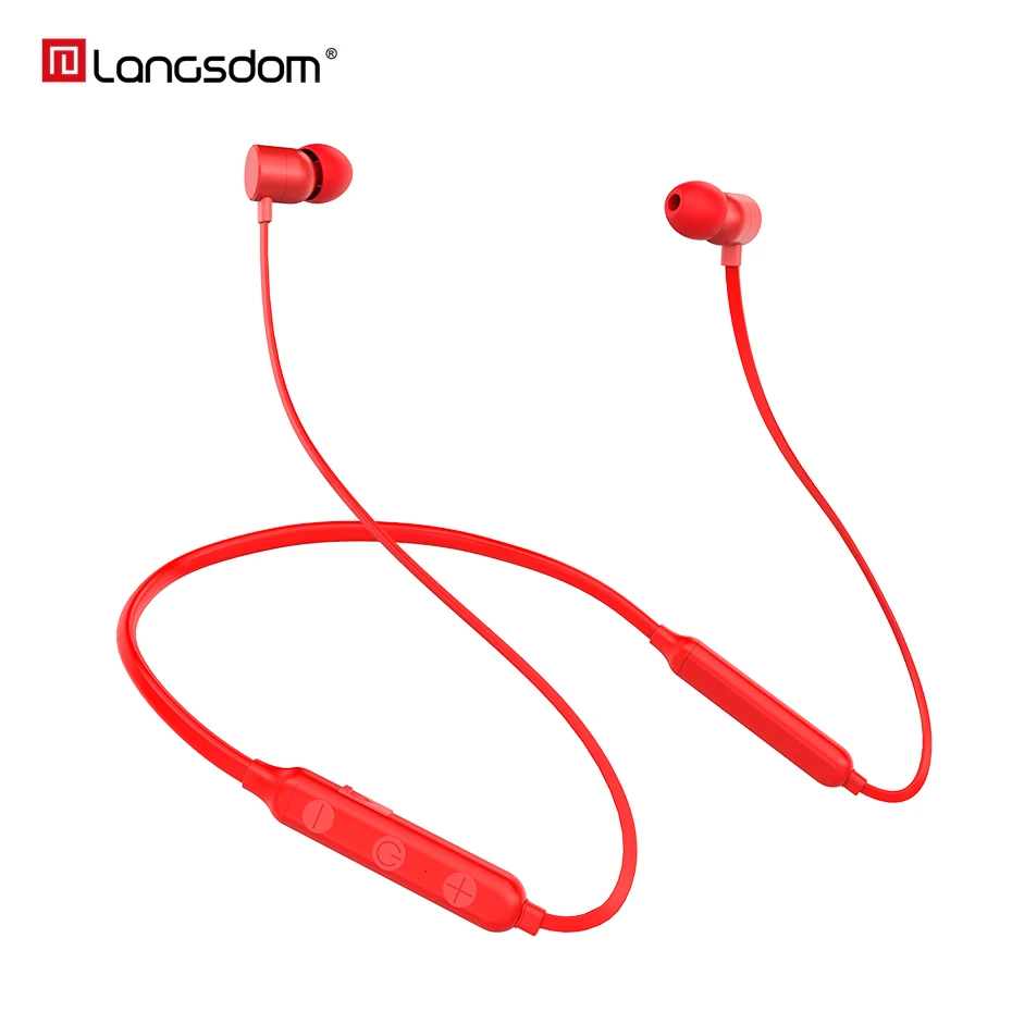Langsdom BX9 Bluetooth беспроводные наушники с шейным ремешком спортивные audifonos IPX5