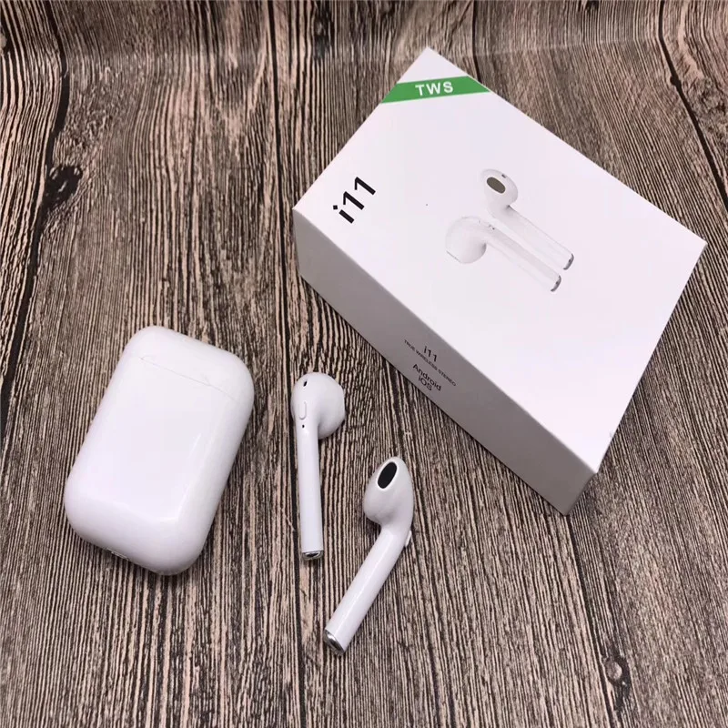 

High Quality i11 Twins call Bluetooth Headphones Mini Earbuds Headset for Iphone X 8 7 Plus Android Samsung Sony Earphones