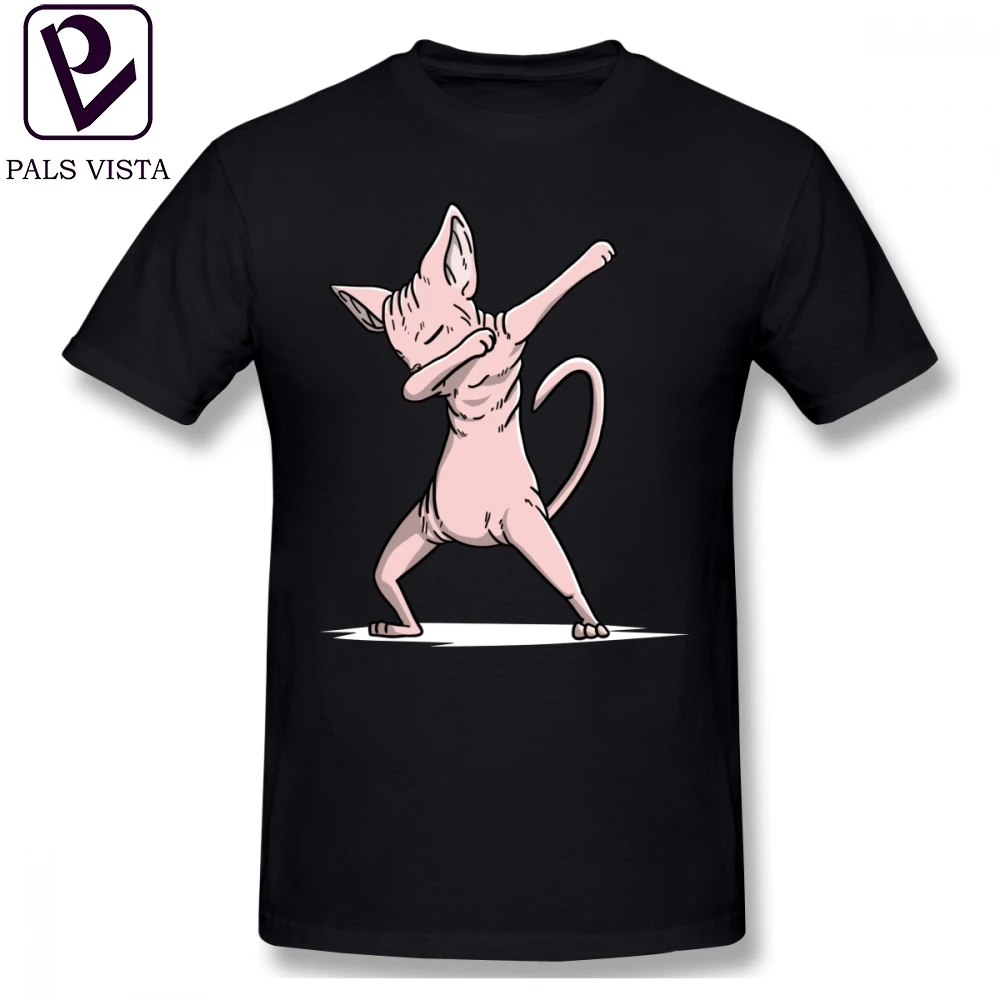 Sphynx Cat T Shirt Funny Dabbing Sphynx Cat T Shirt Fashion 100 Cotton