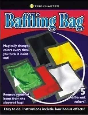 Free shipping Baffling Bag Magic Trick Fun Magic Magic Accessories Close up Satge Magic props Magia