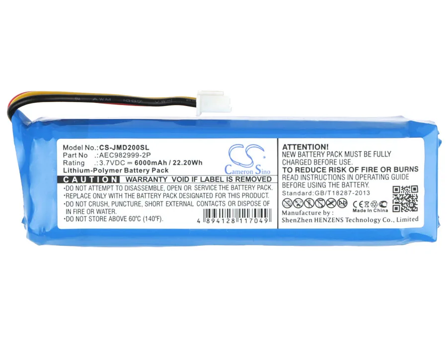 

Latest Version Battery AEC982999-2P for JBL Charge