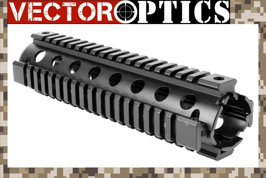 

Vector Optics Tactical Mid Length 2-Piece RIS Handguard Picatinny Quad Rail Mount 8.5'' fit .223 rem 5.56mm