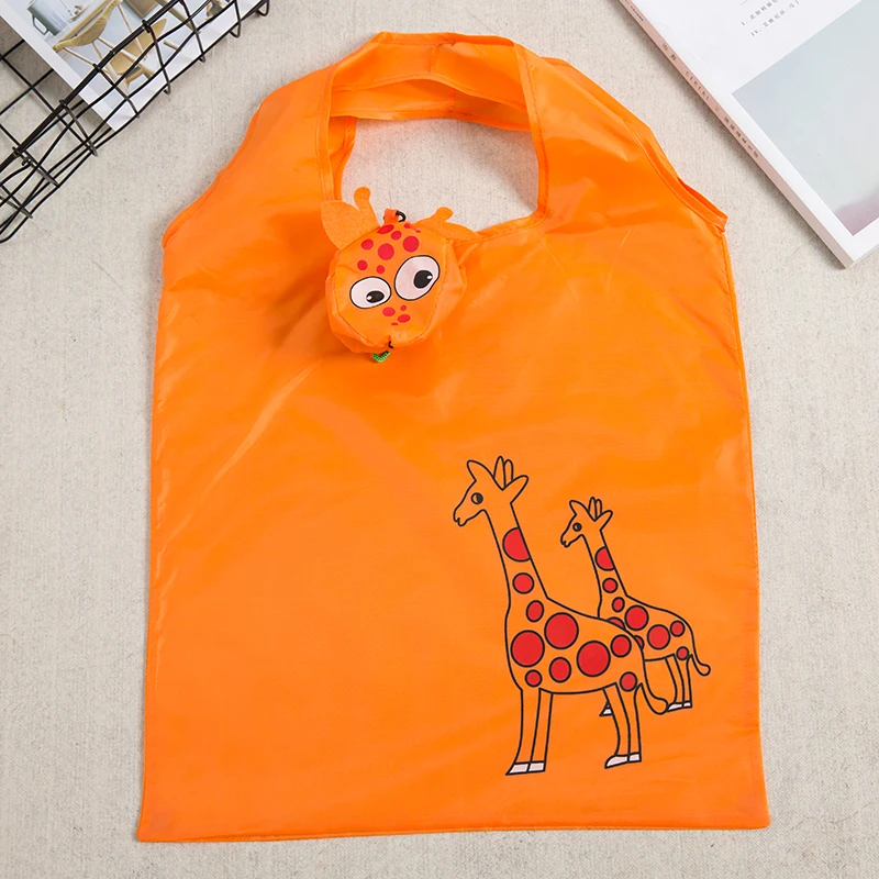 

Travel Handbag Grocery Tote Storage Reusable Cute Animal Eco Friendly Shopping Bag Owl Shopping Bag Tote Foldable Bag