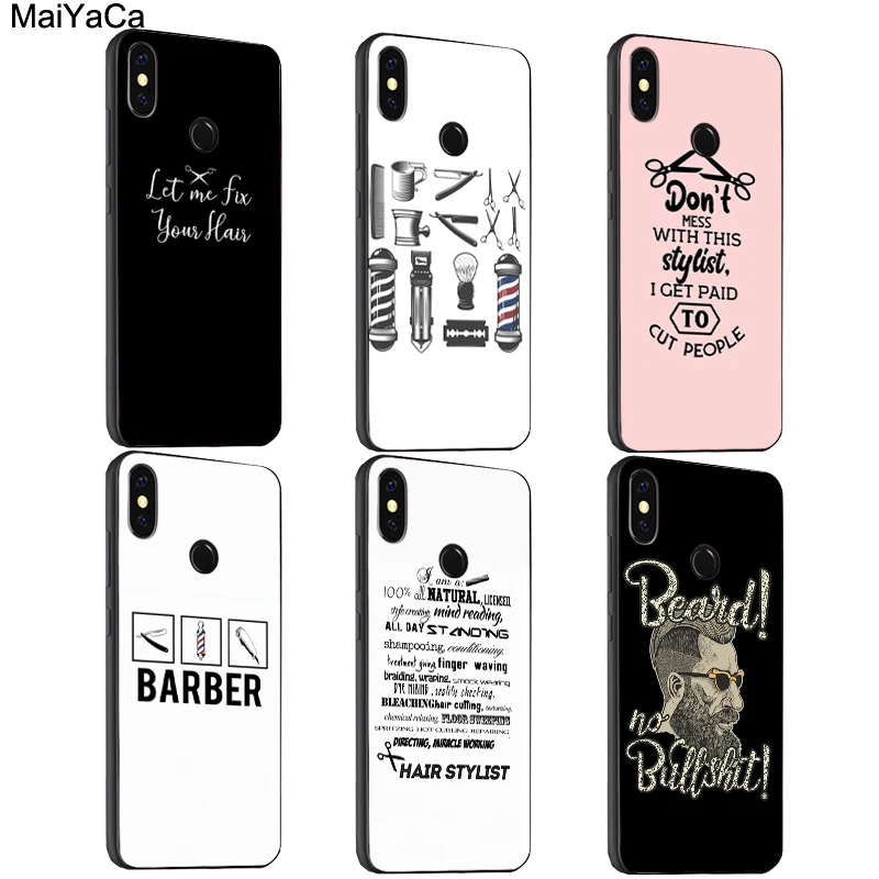 

MaiYaCa Barber Shop Hair Stylist Salon Case For Xiaomi Redmi S2 6 6A 6Pro Note 5A 7 5 Pro 5Plus 4X Mi 9 8 F1 6 6X Max 2 3 Capa