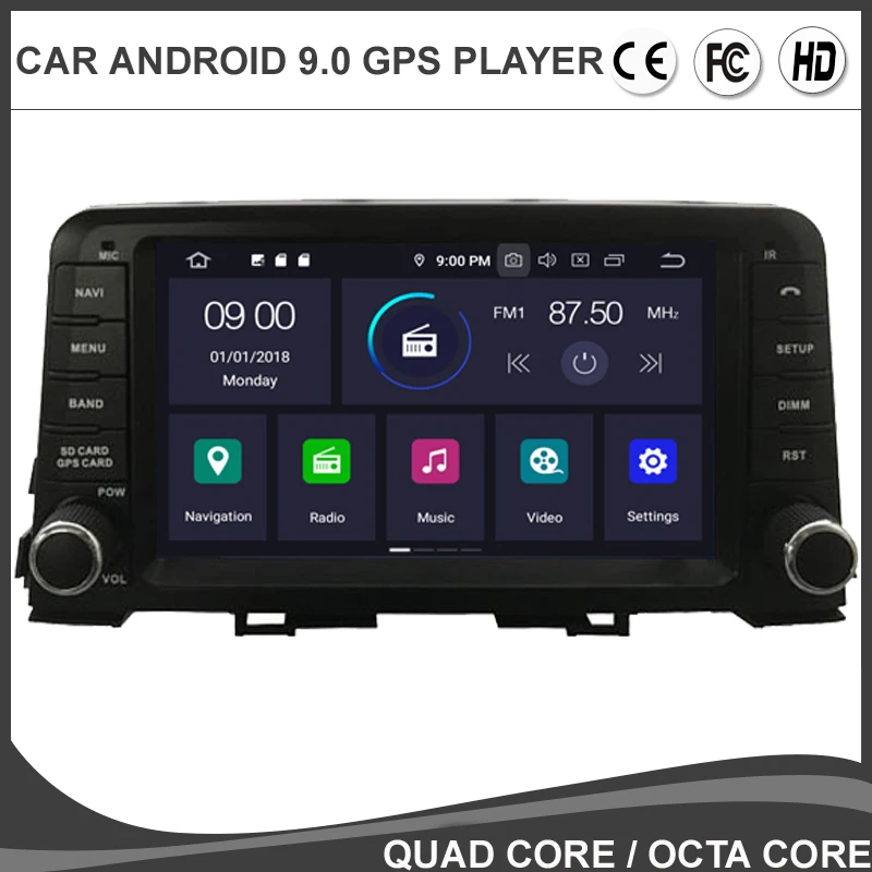 8'' IPS Android 9.0 Octa Core Car DVD GPS Player Stereo For KIA PICANTO 2017-Multimedia Auto Radio Navigation Stereo Wifi Map SD 8'' IPS Android 9.0 Octa Core Car DVD GPS Player Stereo For KIA PICANTO 2017-Multimedia Auto Radio Navigation Stereo Wifi Map SD