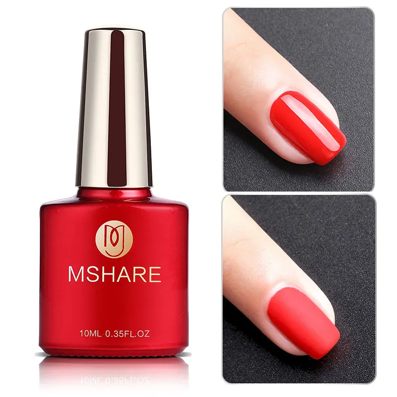 MSHARE матовый лак для ногтей Matt Top Coat без кислоты грунтовка подкрепление UV гель база R01