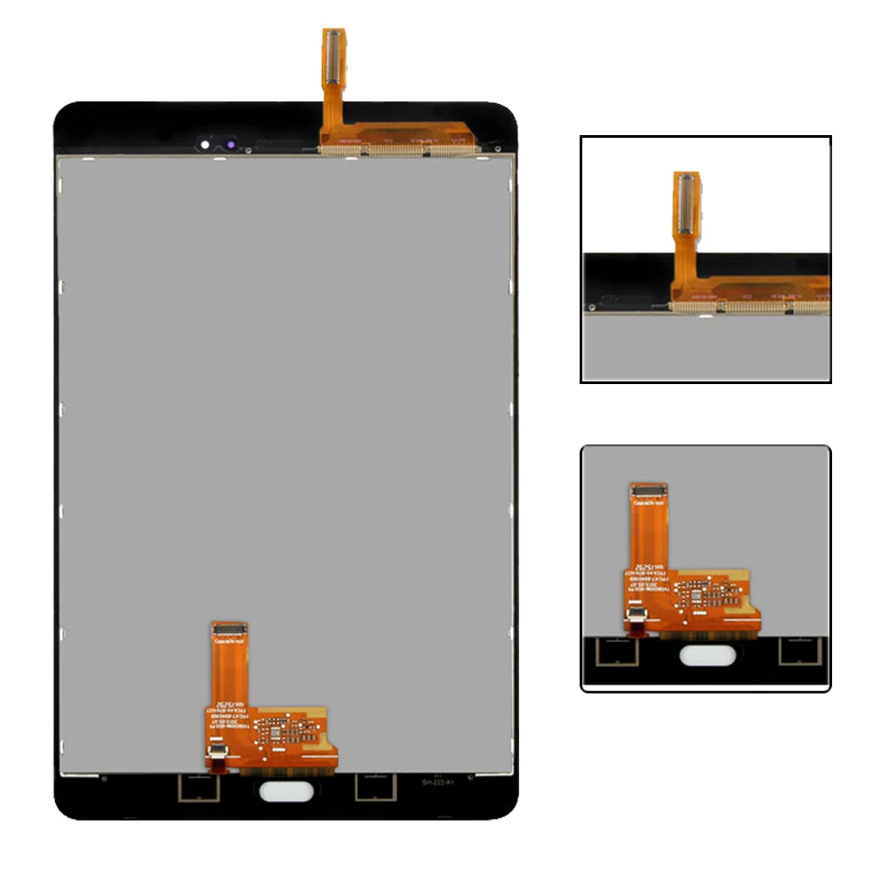 " дюймовый для Samsung Galaxy Tab A SM-T355 T355 T350 SM-T350 ЖК-дисплей с сенсорным экраном дигитайзер панель Часть планшет с жидкокристалическим дисплеем
