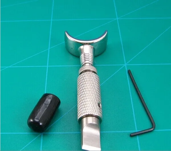 Регулируемый поворотный с лезвием резьба шарикоподшипник Кожа ремесло DIY практичный инструмент B